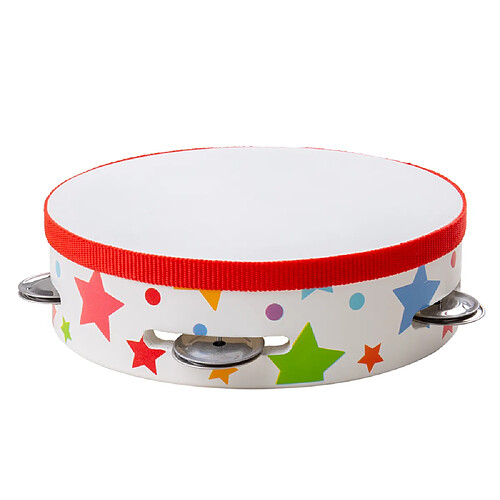 Bigjigs Toys Tambourin en bois pour enfants