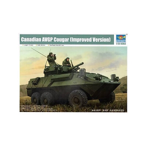 Trumpeter Maquette Véhicule Canadian Avgp Cougar (improved Version)