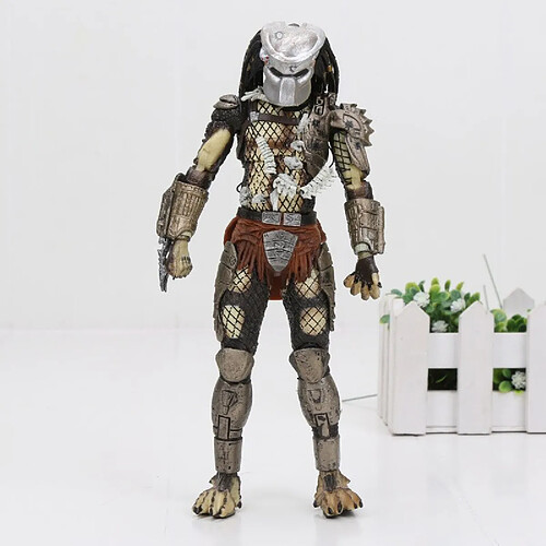 Universal NECA Predator Size Ultimate P1 Jungle Hunter Jungle Devil Concrete Clan Leader PVC Action Figure Collection Modèle Jouet 20cm | Action Figure(Coloré)