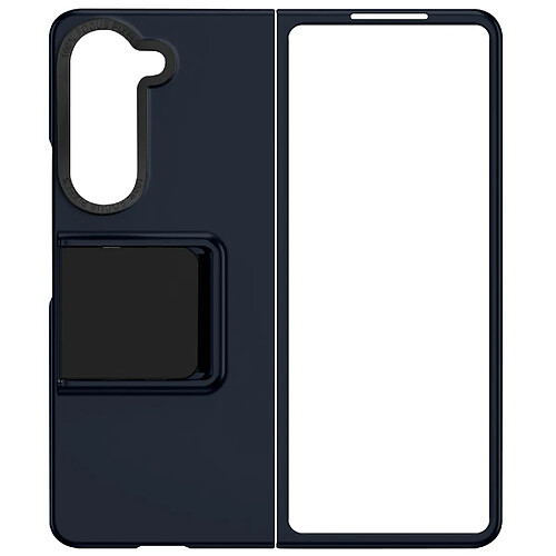 Avizar Coque pour Samsung Galaxy Z Fold 5 Béquille Support Classic Stand Bleu nuit