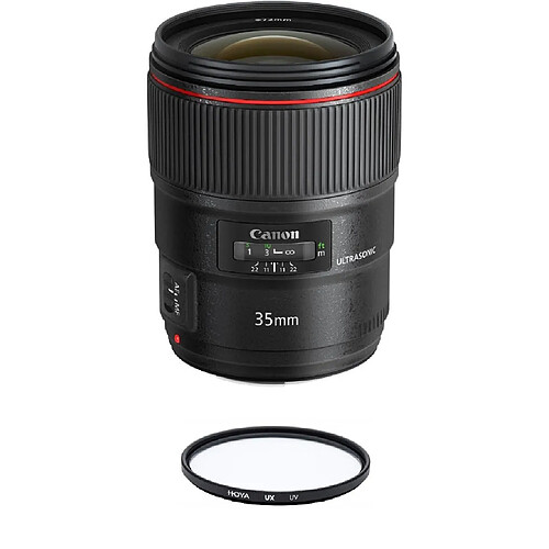 CANON EF 35mm F1.4L II USM + HOYA UX UV 72mm Filter