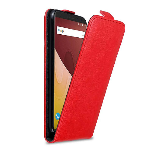 Cadorabo Coque WIKO VIEW GO Etui en Rouge