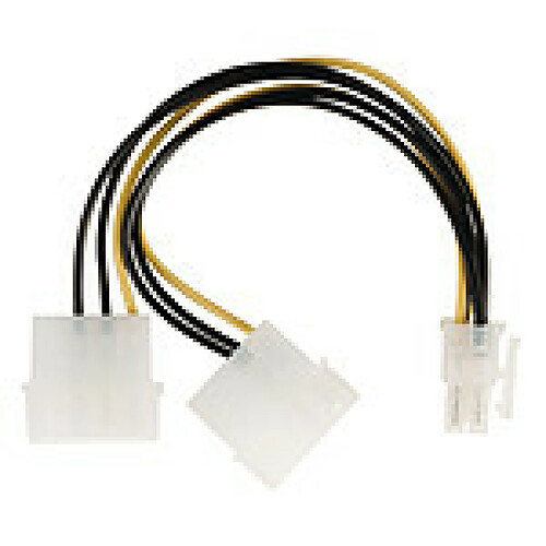 Nedis Adaptateur d'alimentation 2x Molex vers PCI-E 6 Broches