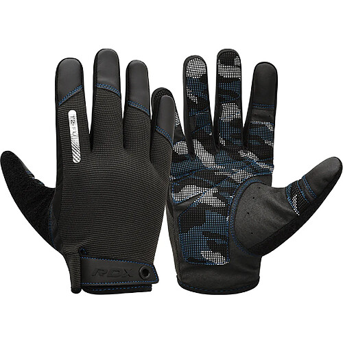 RDX Sports RDX T2 Gants De Gymnastique à Doigt Complet Pour écran Tactile Bleue-M - RDX - WGA-T2FU-M