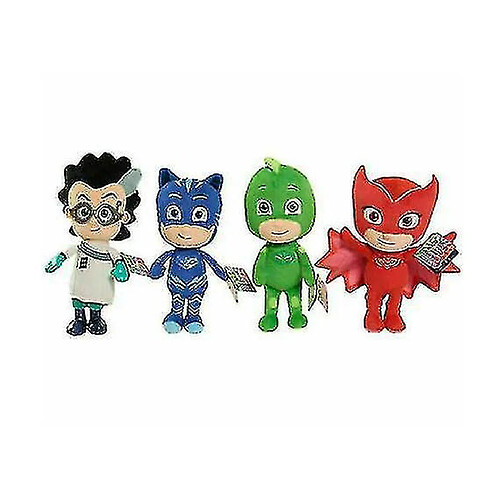 Universal Film gekko catboy owlettte romeo peluche poupée toys kids gift 4 pcs