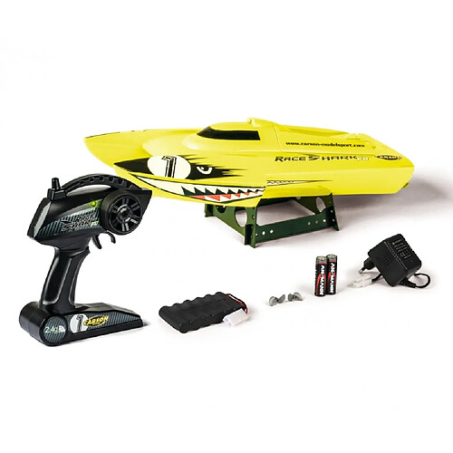 Bateau RC Carson Race Shark FD 2.4G 100% RTR jaune