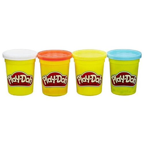 Hasbro Play Doh 4 paquets de couleurs de base pour la pâte à modeler