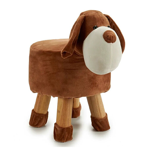 Tabouret pour enfants en forme de chien 40X29X37cm+GIFTDECOR