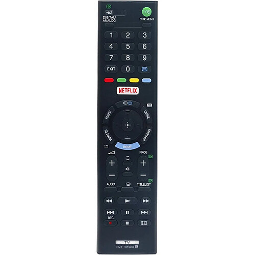 SANAG Rmt-Tx102D Rmttx102D Telecommande De Remplacement Pour Sony Smart Tv Led Kdl-32R40Xc Kdl-40R45Xc Kdl-48R55Xc Kdl-49X8305C Kdl-55W805C Kdl-65W855C