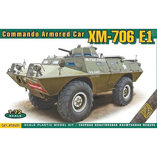 XM-706 E1 Commando Armored Car - 1:72e - ACE