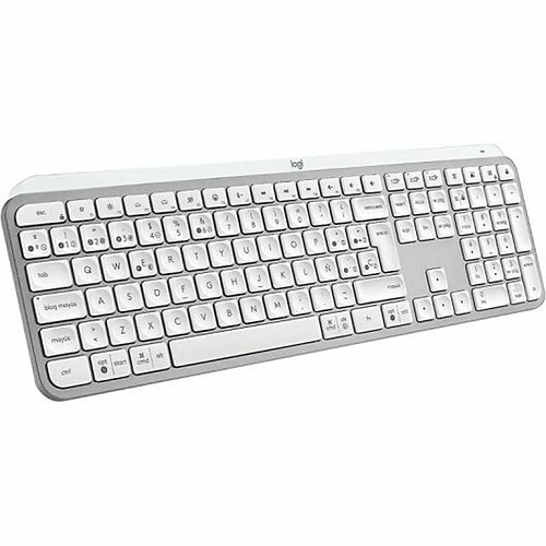 Clavier sans fil Logitech MX Keys S Espagnol Qwerty Blanc