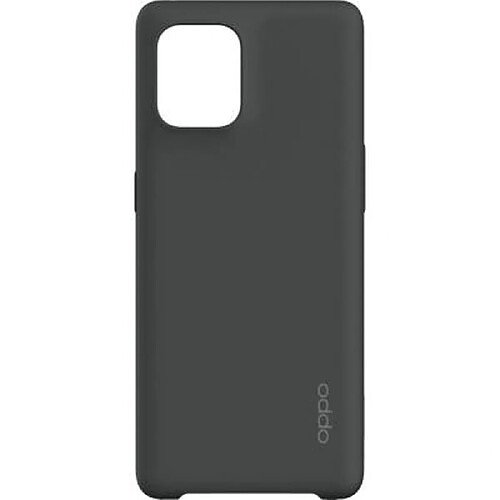 Oppo Coque pour Oppo Find X3 Pro Rigide en Silicone Noir