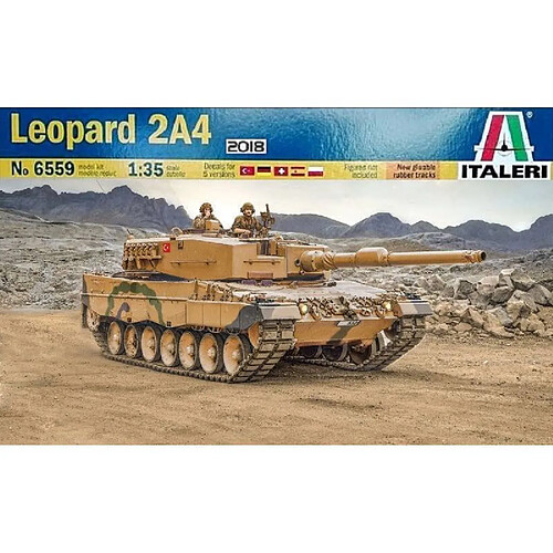 Italeri Maquette Char Leopard 2a4