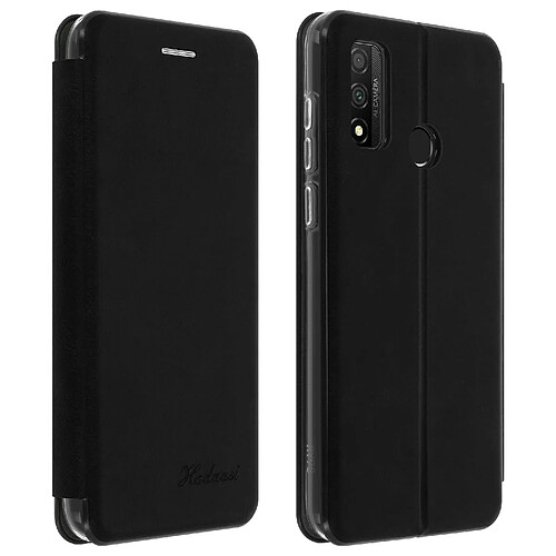 Avizar Étui Huawei P smart 2020 Simili-Cuir Clapet Porte-carte Support Vidéo noir