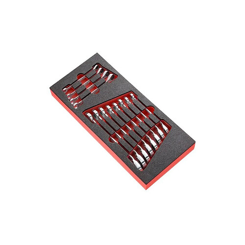 Module Mousse de 12 clés mixtes 1/4''-15/16'' en pouces Facom MODM.467JU12