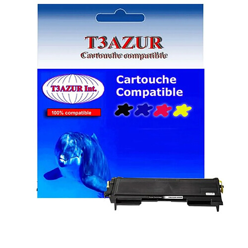 Toner Laser compatible pour Brother FAX 2820, 2825, 2920 , TN2000, TN2005 - T3AZUR