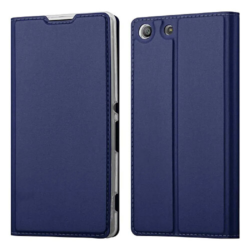 Cadorabo Coque Sony Xperia M5 Etui en Bleu