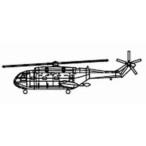 Z-8 (6 aircraft) - 1:350e - Trumpeter