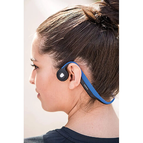 Lenco Casque sans fil Bluetooth bleu