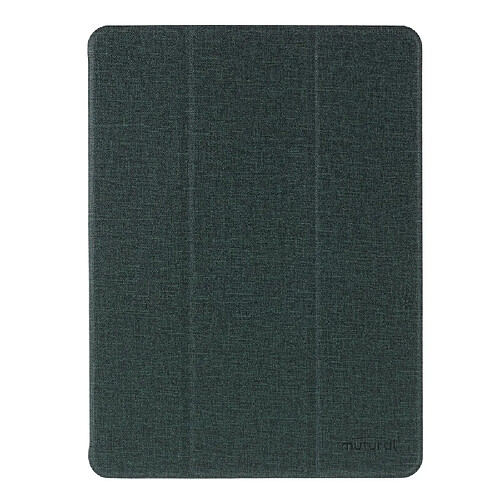 Etui en PU veille automatique avec support vert pour votre Apple iPad 10.2 (2019)