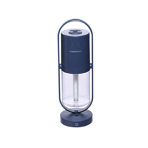 YP Select Creative USB rotatif coloré humidificateur de lumière portable pulvérisateur d'ions négatifs avec 200 ml réservoir d'eau-bleu