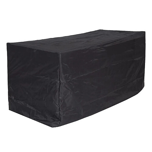 Decoshop26 Housse de protection bâche pour banc de jardin extérieur anthracite 95x180x75cm 04_0002803