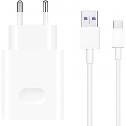 HUAWEI ORIGINAL - SUPER CHARGEUR 4A USB-C - HW-100400E (FBA)