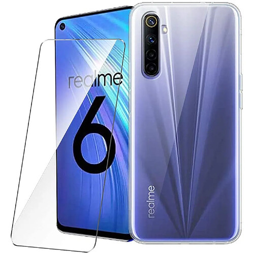 Xeptio Protection Oppo Realme 6 2020 : Coque Gel de Protection en TPU Invisible arrière Transparente ET Protection écran