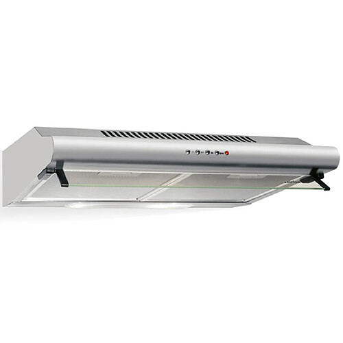 Hotte visière 60cm 344m3/h inox - ahc640ix - AIRLUX