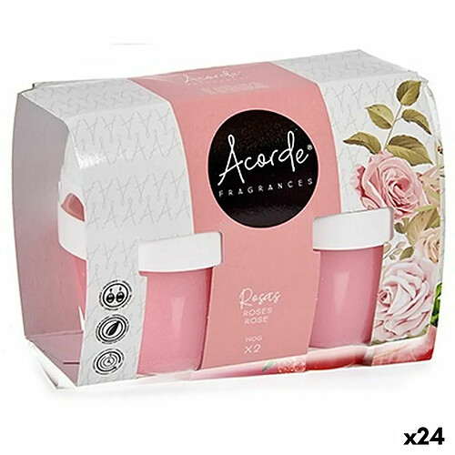 Acorde Lot de désodorisants Roses Gel (24 Unités)