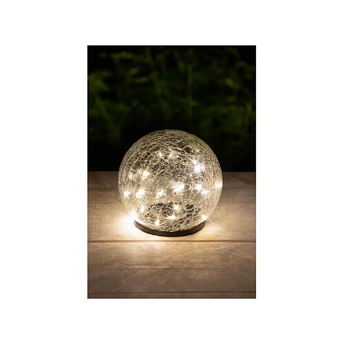 GALIX Sphere solaire - Effet verre brisé - Ø 15cm