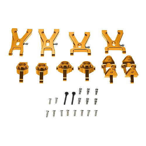 Ensemble De Remplacement De Mise à Niveau En Métal Adapté Pour WLtoys A959 A969 A979 K929 Doré