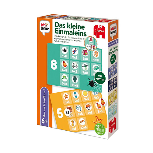 Jumbo Spiele Ich lerne - Das kleine Einmaleins, Lernspiel