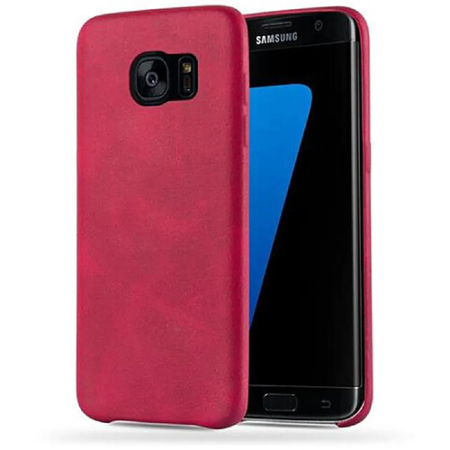 Cadorabo Etui Samsung Galaxy S7 EDGE en Rouge Coque