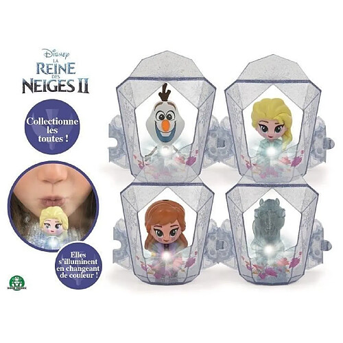 Giochi Preziosi La Reine des Neiges 2 - Coffret 1 Maison avec 1 Figurine Whisper + Glow Lumineuse - Modeles aleatoires