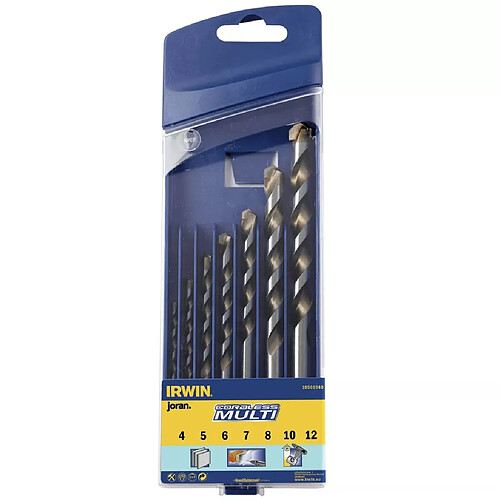 Irwin Set de 7 forets sans fil 4/5/6/7/8/10/12 mm de 10501940