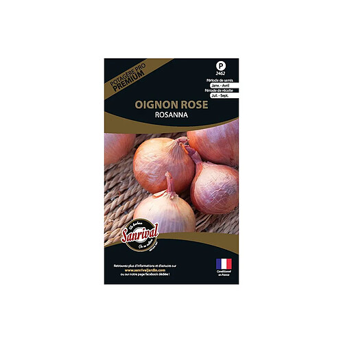 Sanrival Graines potagères premium oignon Rose Rosanna