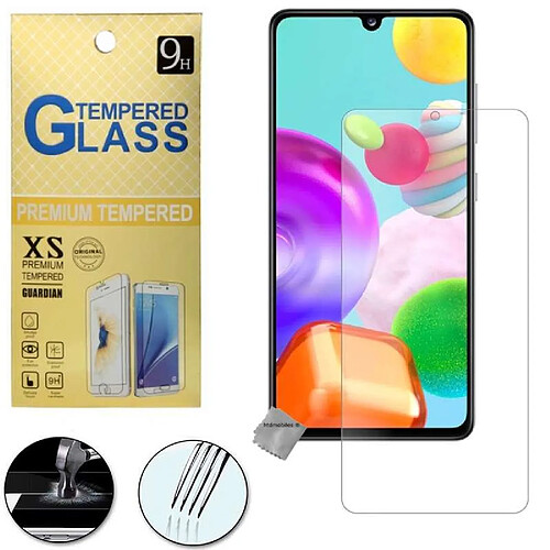 Htdmobiles Film de protection vitre verre trempe transparent pour Samsung Galaxy A41