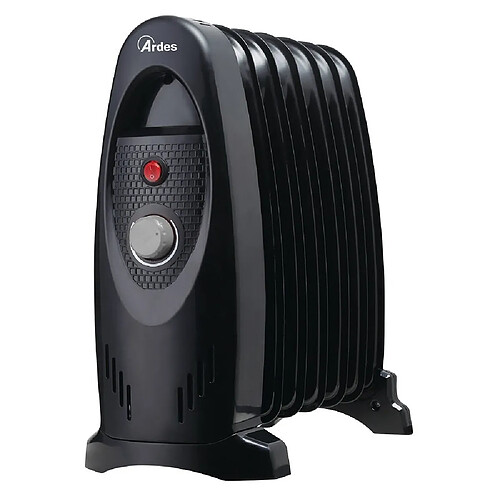 Ardes AR4R07M appareil de chauffage Chauffage électrique à bain d'huile Intérieure Noir 600 W