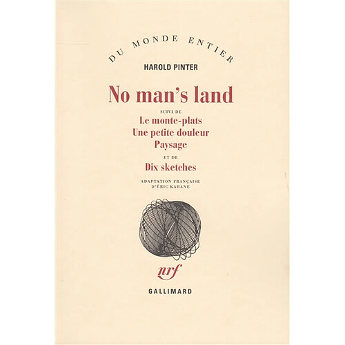 No man's land. Le monte-plats. Une petite douleur · Occasion