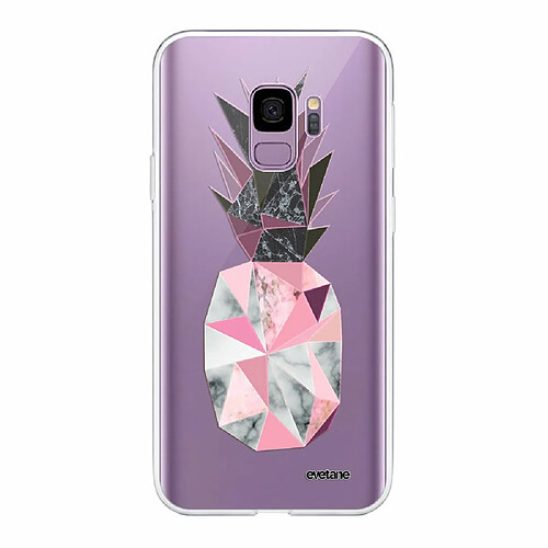 Evetane Coque Samsung Galaxy S9 360 intégrale avant arrière transparente