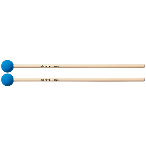 M412 Marimba Medium 1 1/4" (la paire) Vic Firth