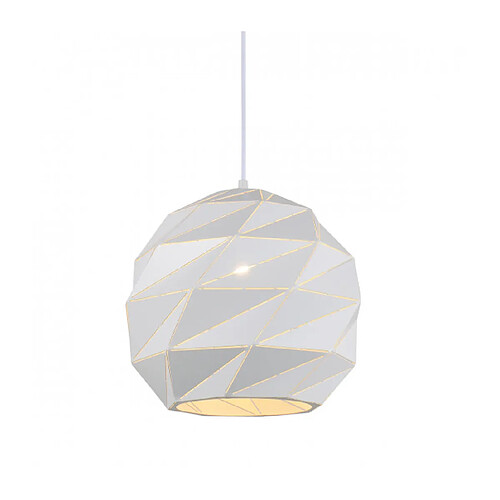 Luminaire Center Suspension moderne Palermo blanc