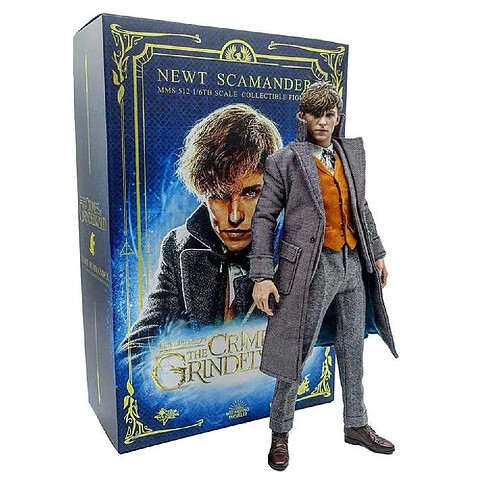 Hot Toys MMS512 - Fantastic Beasts : The Crimes Of Grindelwald - Newt Scamander Standard Version