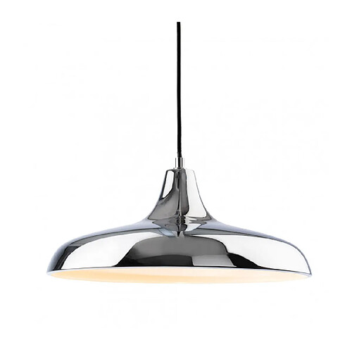 Luminaire Center Suspension Curtis Chrome 1 ampoule 19,5cm