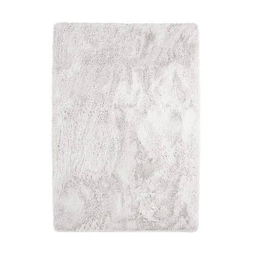 Thedecofactory NEO YOGA - Tapis lavable à base fine et souple extra doux blanc 120x170