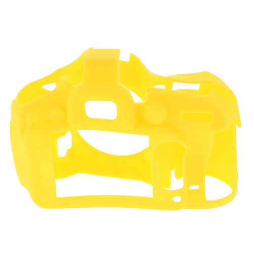 Étui de protection en silicone pour Nikon D7200 / D7100 jaune