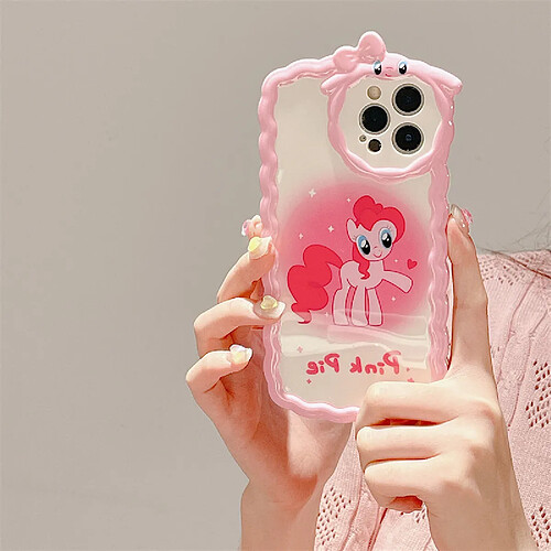 GUPBOO Étui pour iPhone13ProMax tacher l'amour licorne mignon coque de téléphone portable femmes