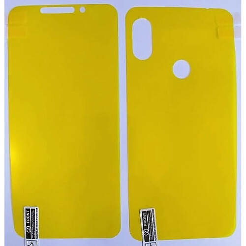 PHONECARE Double film Protection d'écran Face et Dos - Xiaomi Redmi note 6