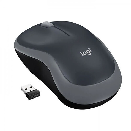 Souris LOGITECH - sans fil optique - M185 Gris